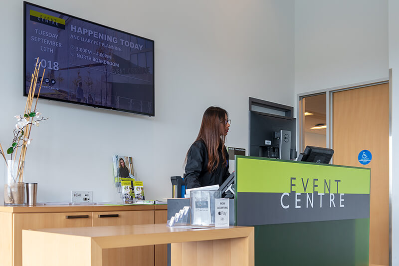 Event Centre Desk